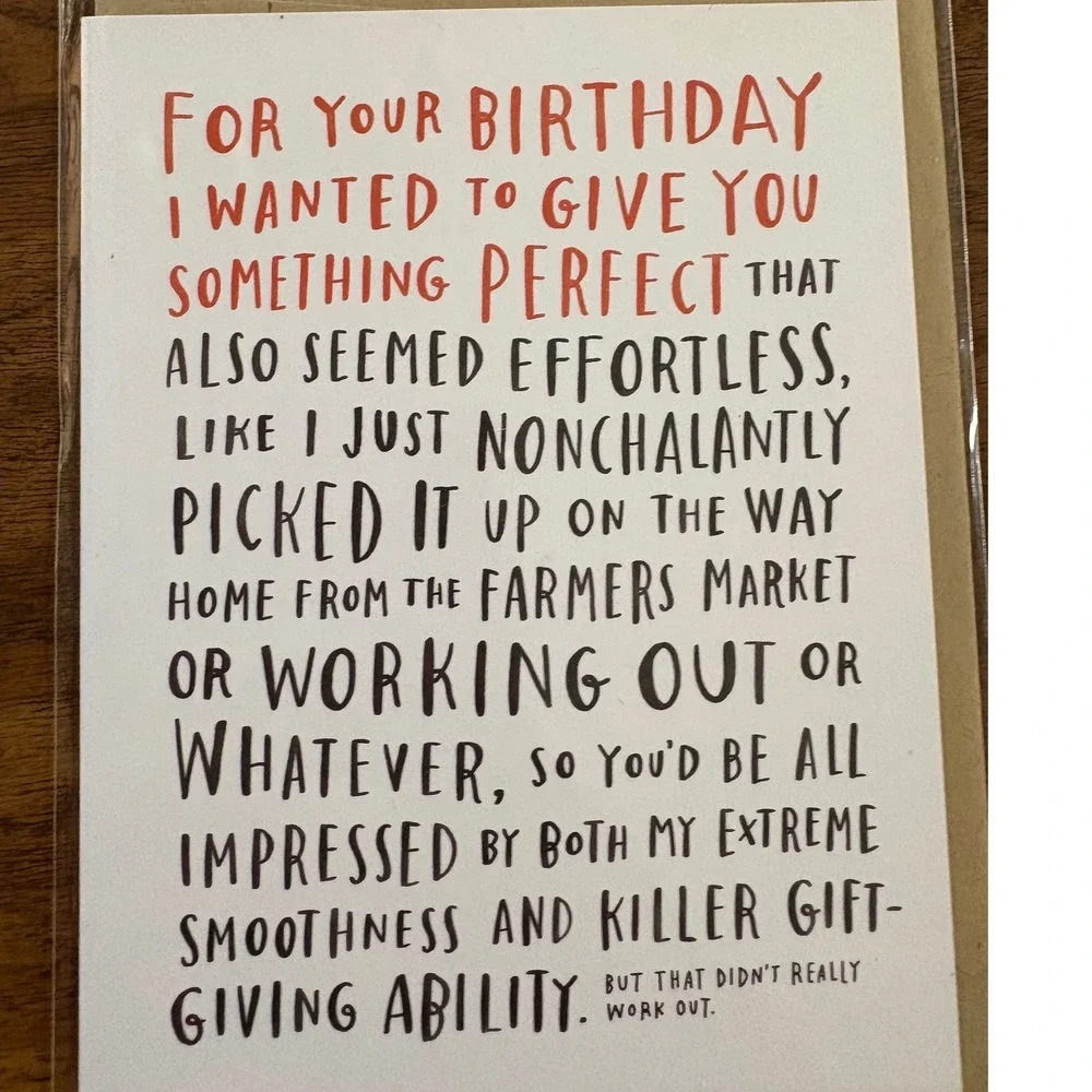 3 Fun Emily McDowell Studio Greeting‎ Cards Funny Happy Birthday for Her BFF